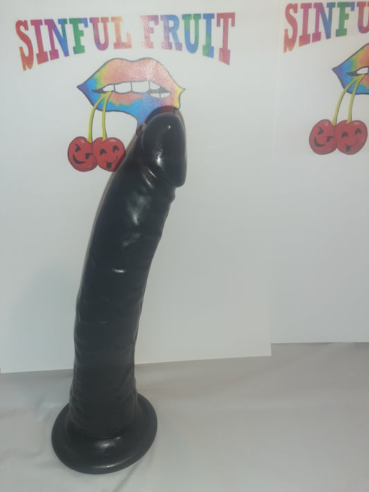 8 inch Black Relistic Dildo