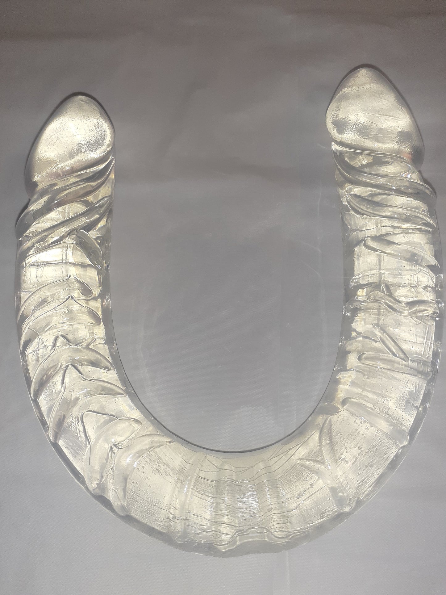 Double End Clear 12 Dildo