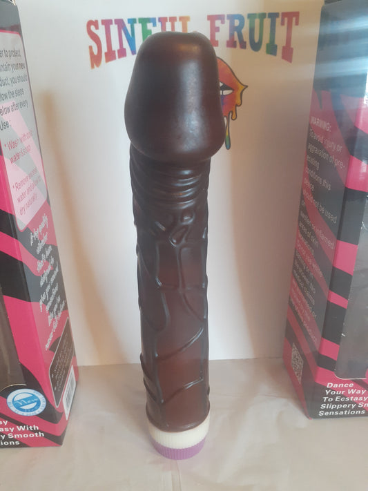 Thick 8 inch vibrating Dildo