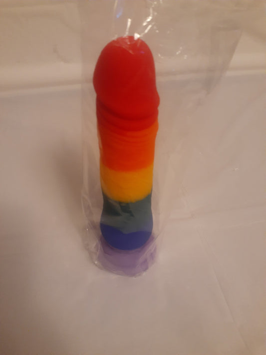 Rainbow dildo